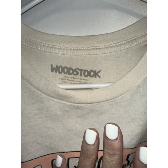 Woodstock Graphic tee Sized Medium Pre‎ Loved T Shirt - Picture 3 of 4